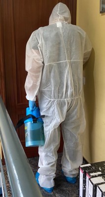 Trabajos de Desinfección y limpieza con Ozono por COVID-19